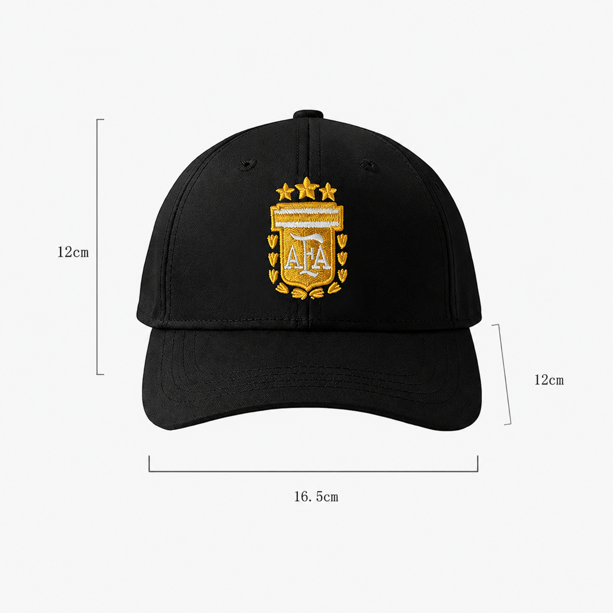 Argentina AFA 3-Star Embroidered Cap